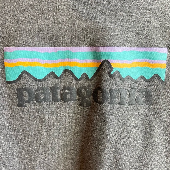 Patagonia Gravel Heather Pastel P-6 Logo Uprisal Hoody - Picture 4 of 6